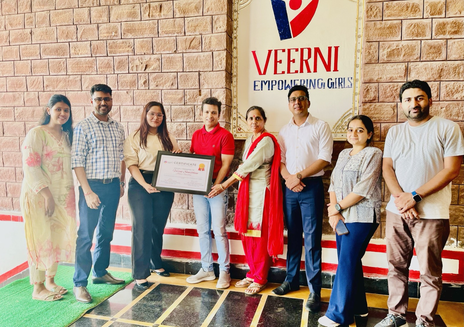 Screening camp at Veerni Sansthan